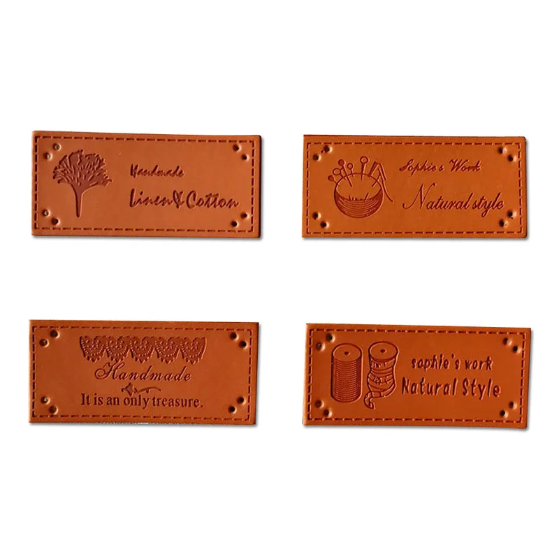100Pcs Custom Logo Sewing Leather Tags For Clothing Pu Leather Labels Customized Name Gift Handmade Leather Label For Clothes
100Pcs Custom Logo Sewing Leather Tags For Clothing Pu Leather Labels Customized Name Gift Handmade Leather Label For Clothes