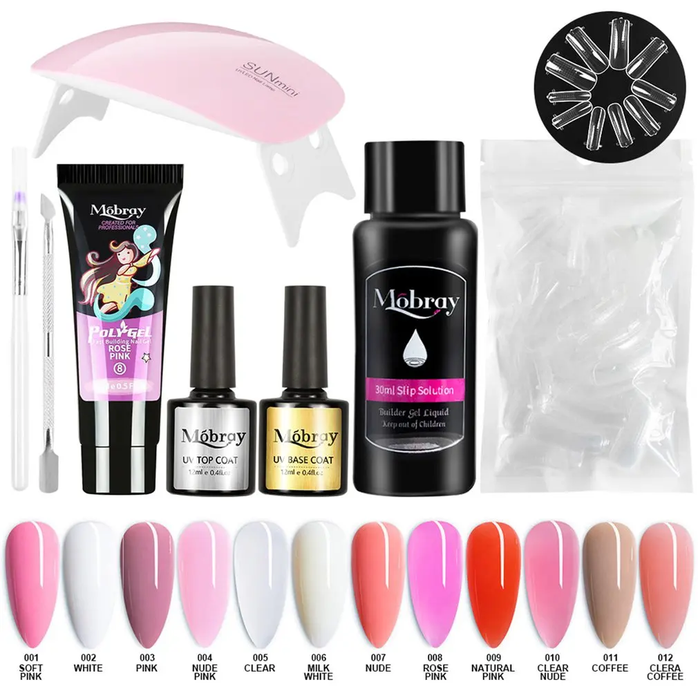 BEMT55 Nail Art Quick-drying Phototherapy Gel Multicolor Extension Gel 15ml Baking Lamp Cleaning Water Set
BEMT55 Nail Art Quick-drying Phototherapy Gel Multicolor Extension Gel 15ml Baking Lamp Cleaning Water Set