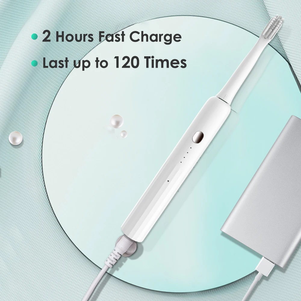 Sarmocare M310 Sonic Electric Toothbrush Ultrasonic Smart Tooth Brush USB Charge IPX7 Waterproof teeth Whitening for Adults Kid
Sarmocare M310 Sonic Electric Toothbrush Ultrasonic Smart Tooth Brush USB Charge IPX7 Waterproof teeth Whitening for Adults Kid