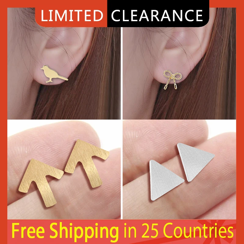 Aesthetic Women Stud Earrings Clearance Cute Animal Anime Men Ear Rings Geometry Triangle Copper Alloy 29 Cheap Styles Optional
Aesthetic Women Stud Earrings Clearance Cute Animal Anime Men Ear Rings Geometry Triangle Copper Alloy 29 Cheap Styles Optional
