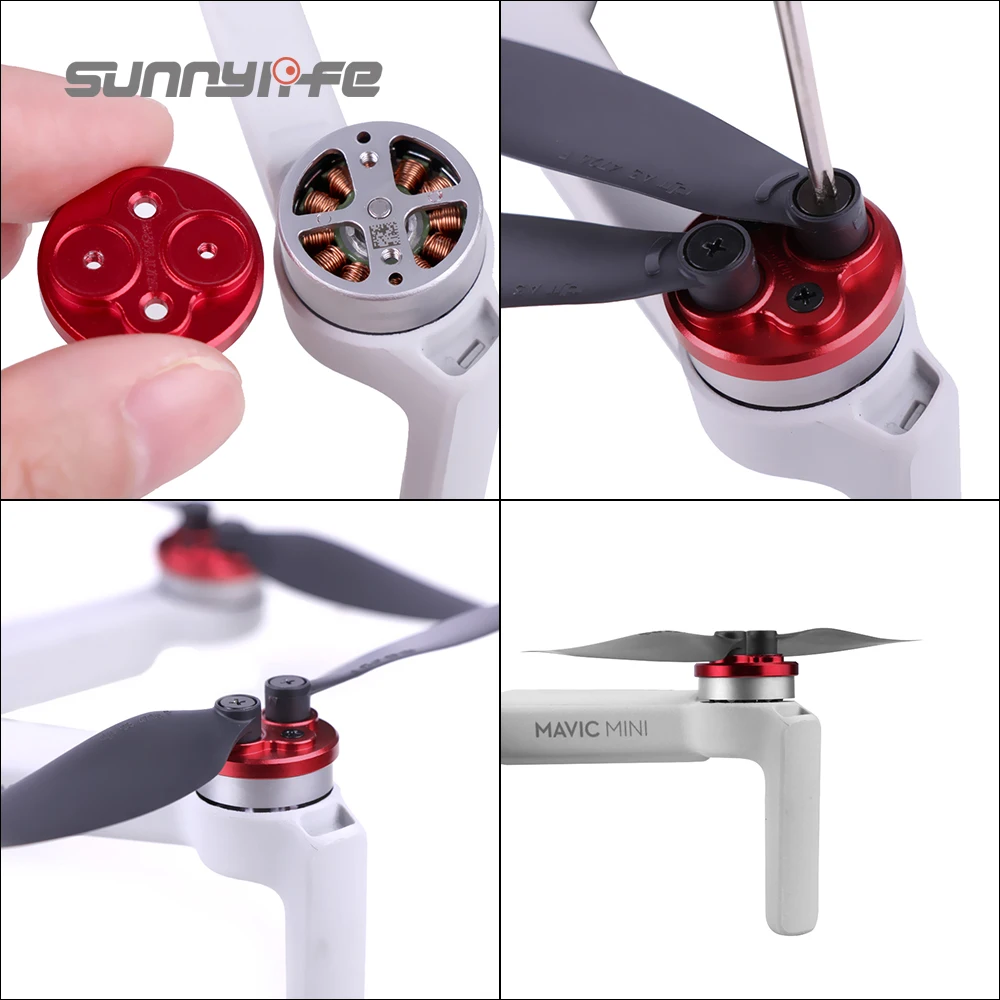 4pcs Sunnylife Motor Cover Cap Dust-proof Engine Protector Guard Aluminium Light Slip-over For DJI Mini/Mini 2 Drone Accessories
4pcs Sunnylife Motor Cover Cap Dust-proof Engine Protector Guard Aluminium Light Slip-over For DJI Mini/Mini 2 Drone Accessories