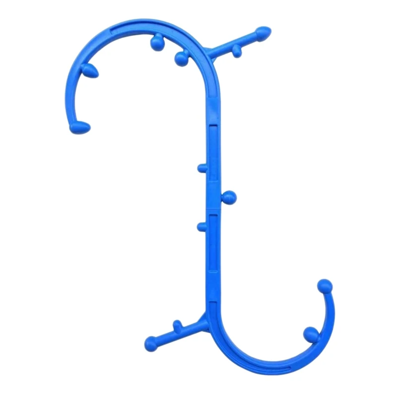 Multifunctional Portable Massager Point Blood Muscle Massage Stick Shoulder and Neck Back Self Massage Tool Fitness Blue
Multifunctional Portable Massager Point Blood Muscle Massage Stick Shoulder and Neck Back Self Massage Tool Fitness Blue