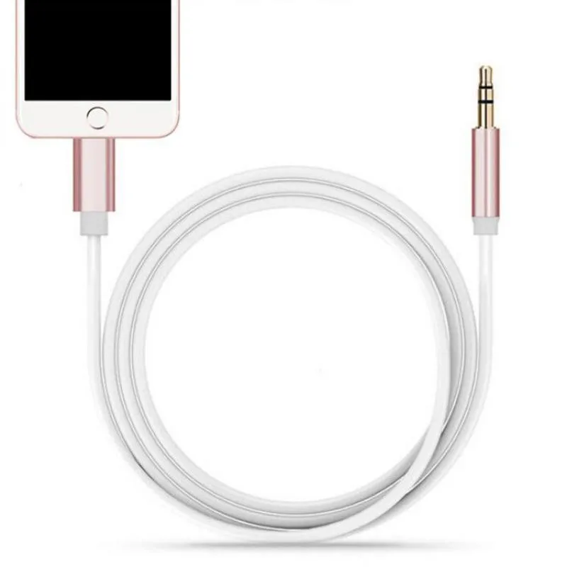 Good Aux Audio Cable Lightning to 3.5mm Jack Adapter Cable Speakers Car Lightning To 3.5 Phone Accessories USB Adapter Wire Line
Good Aux Audio Cable Lightning to 3.5mm Jack Adapter Cable Speakers Car Lightning To 3.5 Phone Accessories USB Adapter Wire Line