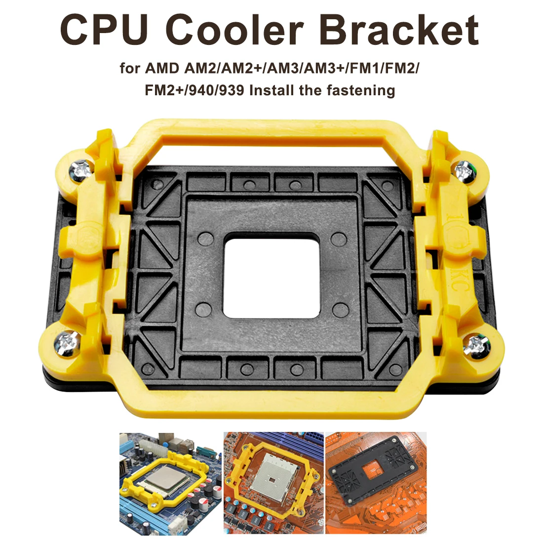 

1PCS CPU Cooler Fan bracket Cooling Retention Bracket Mount For AMD Socket AM3 AM3 AM2 AM2 960 CPU Radiator Fan Folder Base