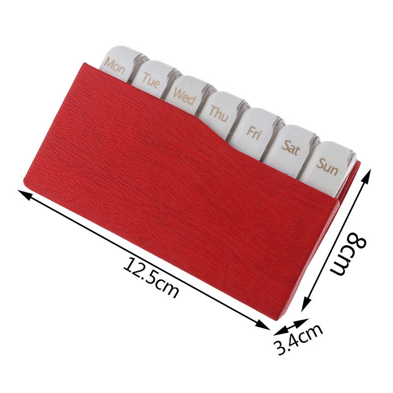 28 Grid Weekly 7 Days Tablet Pill Box Holder Medicine Storage Organizer Container Case Wallet Medicine Box Travel Case
28 Grid Weekly 7 Days Tablet Pill Box Holder Medicine Storage Organizer Container Case Wallet Medicine Box Travel Case