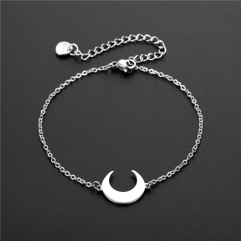 New Simple Moon Stainless Steel Bracelet Set Charming Women's Wedding Silver Color Bracelet Fashion Girl Party Jewelry Gift
New Simple Moon Stainless Steel Bracelet Set Charming Women's Wedding Silver Color Bracelet Fashion Girl Party Jewelry Gift