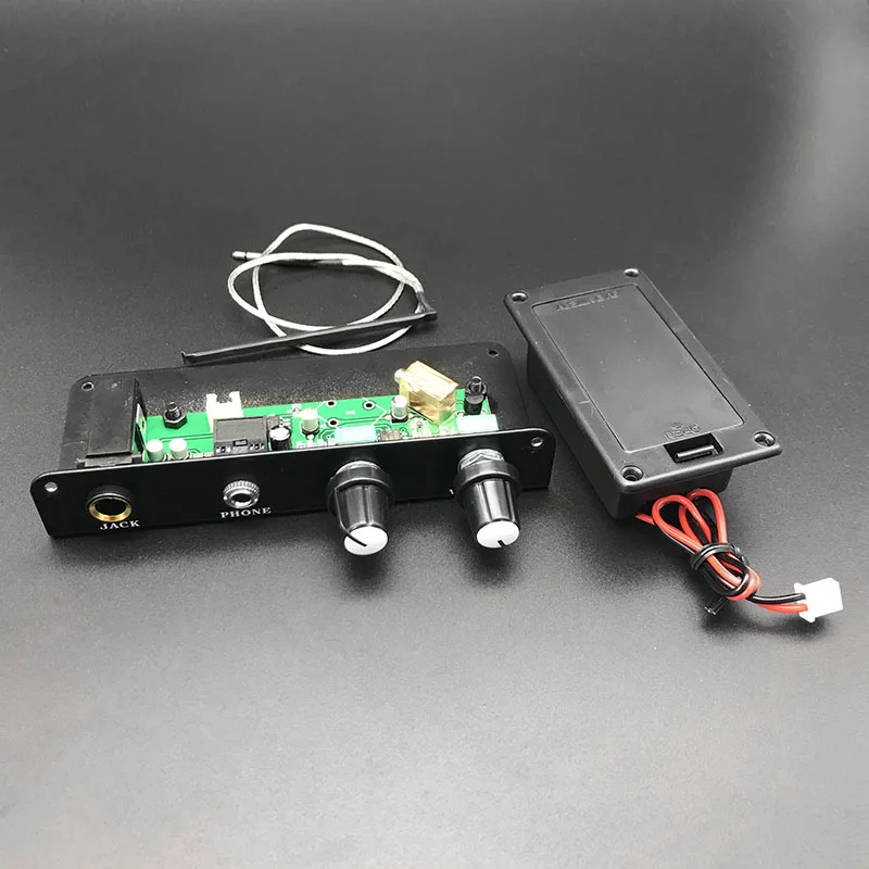 6 Set Active Mute Guitar Pickup 3.5 Mm Output Plug Pickup with 9V Battery Box Black Silent Guitarra Accessories
6 Set Active Mute Guitar Pickup 3.5 Mm Output Plug Pickup with 9V Battery Box Black Silent Guitarra Accessories