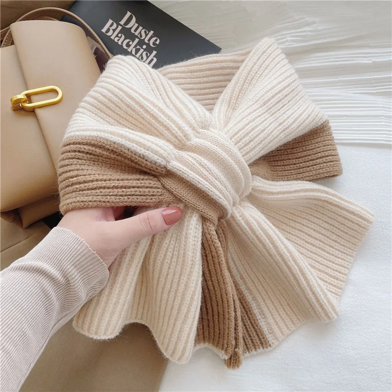 Женский осенне-зимний теплый трикотажный слюнявчик из холодной и подходящей к цвету шерсти для всех японских студентов милый слюнявчик для...
Женский осенне-зимний теплый трикотажный слюнявчик из холодной и подходящей к цвету шерсти для всех японских студентов милый слюнявчик для...