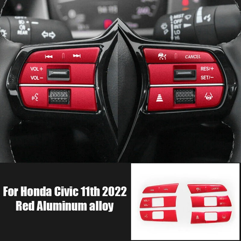 Автомобильный многофункциональный декоративный чехол на руль для Honda Civic 11 поколения 2022-2023
Автомобильный многофункциональный декоративный чехол на руль для Honda Civic 11 поколения 2022-2023