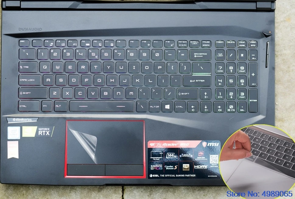 Защитная пленка для игрового ноутбука MSI GE75 Raider 17 3 дюйма 2 шт. |