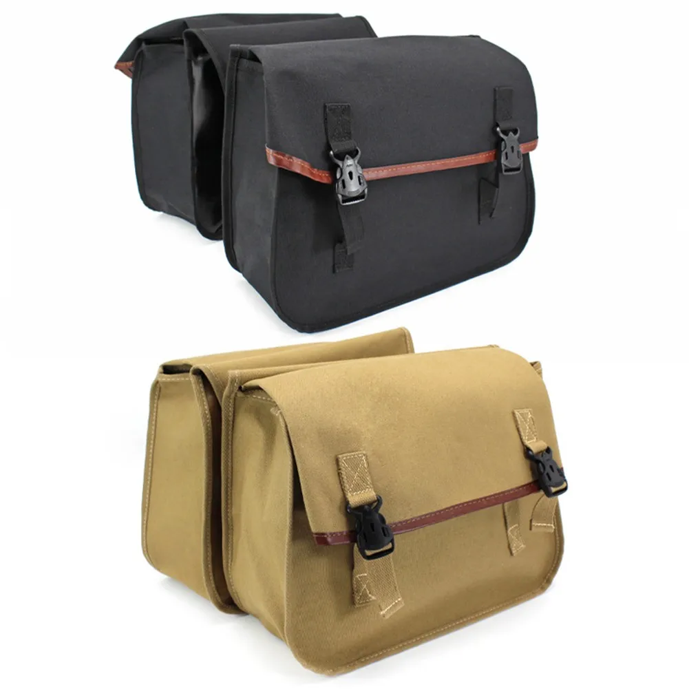 Motorcycle Saddle Bag Parts Travel Tool Storage Black Brown Waterproof Canvas Pouch Box For Universal Motorcycle Equippments
Motorcycle Saddle Bag Parts Travel Tool Storage Black Brown Waterproof Canvas Pouch Box For Universal Motorcycle Equippments