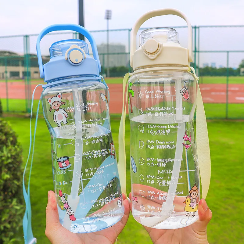 Large Capacity 2000ml Free Portable Sports Water Bottles Nutrition Straw Cup Plastic Sports Hiking Fitness Straw Water Bottle
Large Capacity 2000ml Free Portable Sports Water Bottles Nutrition Straw Cup Plastic Sports Hiking Fitness Straw Water Bottle