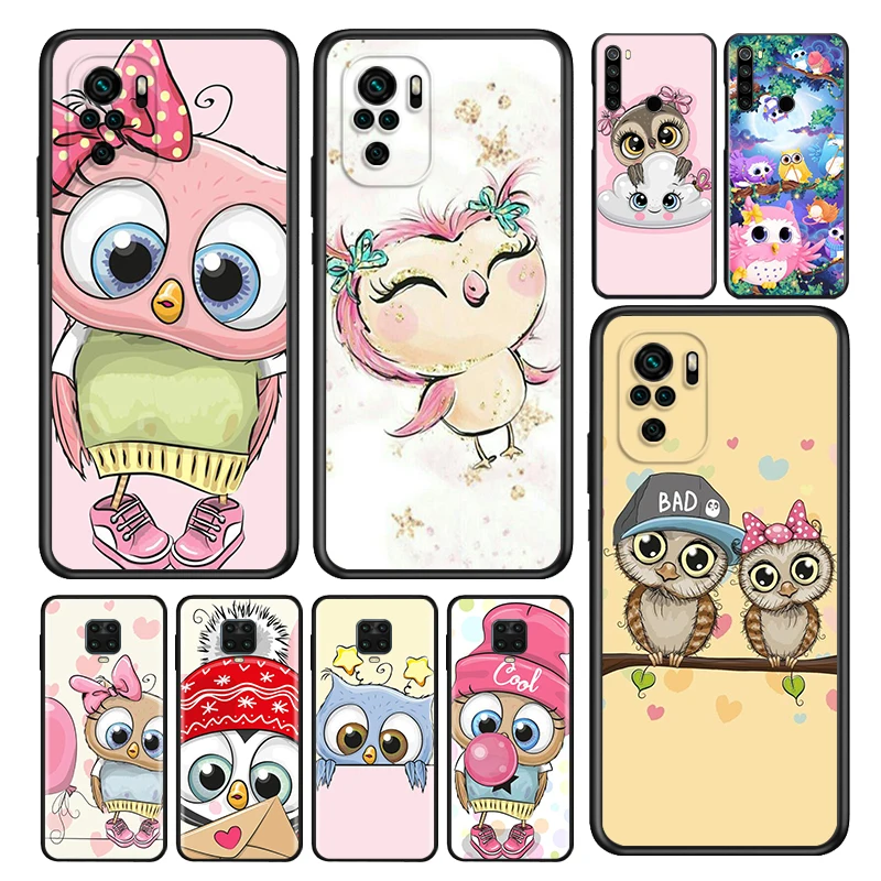 Silicone Cover Fashion Cartoon Owl For Xiaomi Redmi Note 10 10S 9 9S Pro Max 9T 8T 8 7 6 5 Pro 5A 4X 4 Phone Case
Silicone Cover Fashion Cartoon Owl For Xiaomi Redmi Note 10 10S 9 9S Pro Max 9T 8T 8 7 6 5 Pro 5A 4X 4 Phone Case
