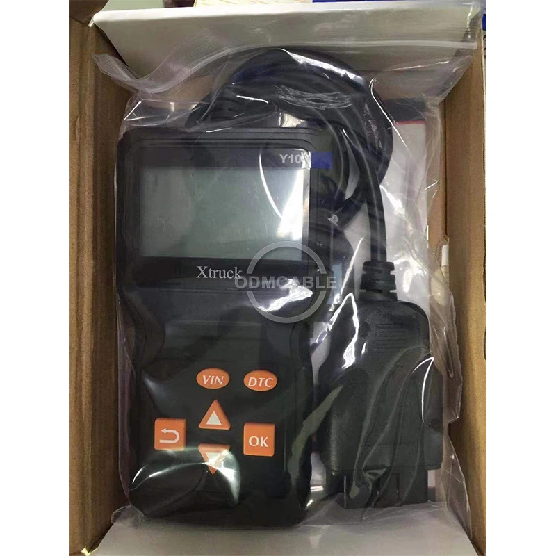 Xtruck Y10 считыватель кодов OBD2 сканер OBD 2 двигателя Creader автомобильный Автомобильный