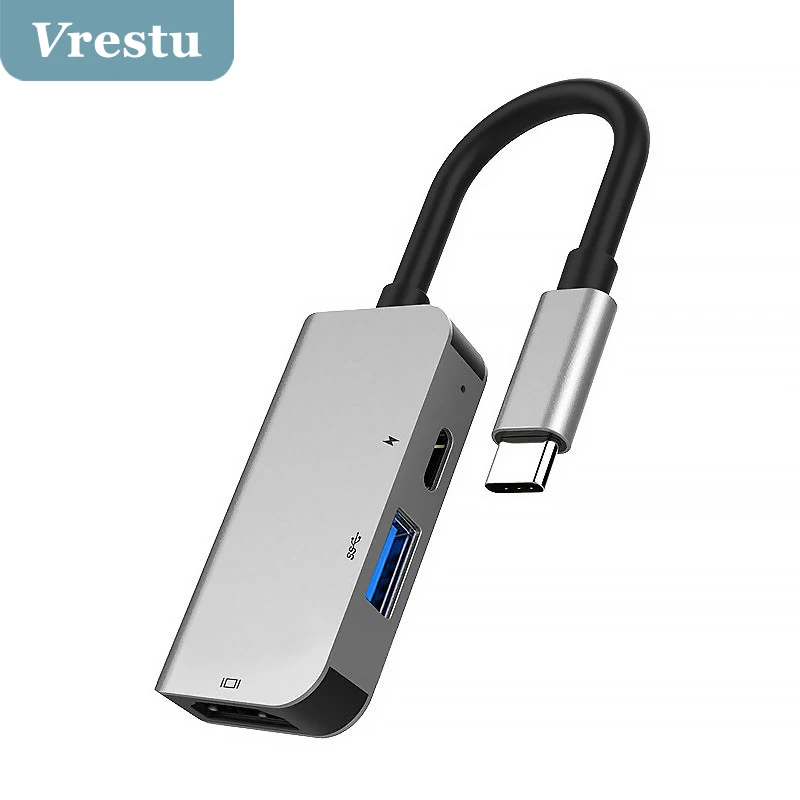 USB C Hub PD Charging Type C Dock Hdmi-compatible 4K Charger Docking Station Splitter Hab Adapter for iPad Macbook Pro PC Tablet
USB C Hub PD Charging Type C Dock Hdmi-compatible 4K Charger Docking Station Splitter Hab Adapter for iPad Macbook Pro PC Tablet