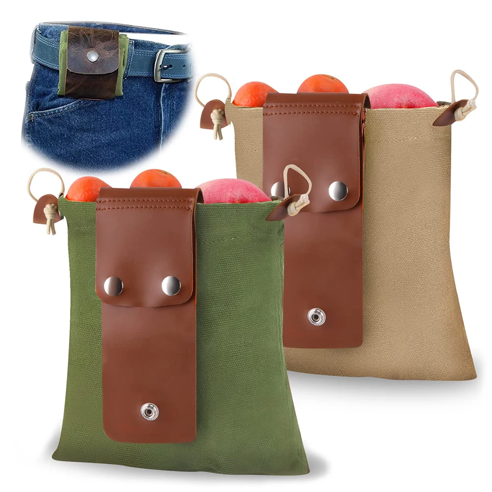 Outdoor Foraging Bag Fruit Picking Pouch Collapsible Berry Puch Storage Leather Bushcraft Canvas Bag Hiking Camping Hunting Bags
Outdoor Foraging Bag Fruit Picking Pouch Collapsible Berry Puch Storage Leather Bushcraft Canvas Bag Hiking Camping Hunting Bags