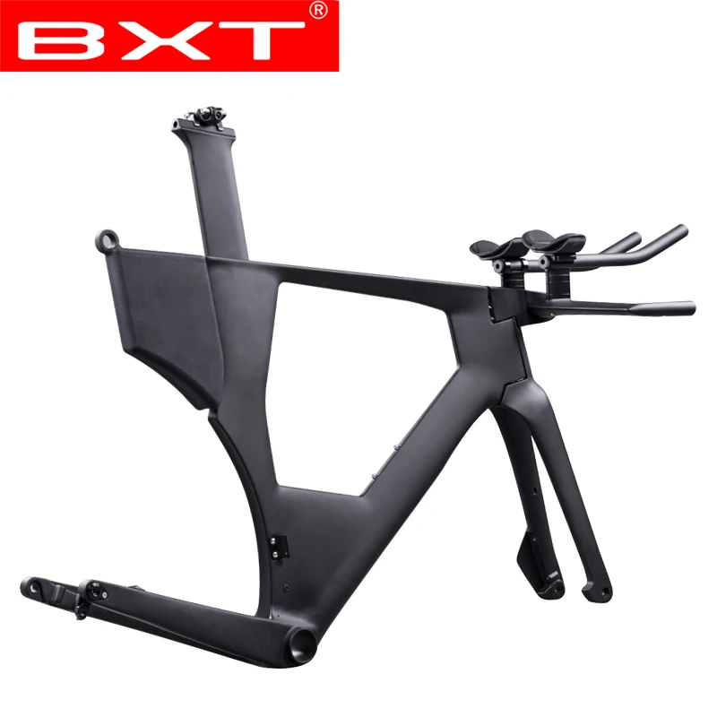 2020 Carbon Fiber Time Trial Frame TT Frame 1-1/8 to 1-1/2 Flat mount Brake Triathlon Bike Carbon TT Racing Bicycle Di2 Frameset
2020 Carbon Fiber Time Trial Frame TT Frame 1-1/8 to 1-1/2 Flat mount Brake Triathlon Bike Carbon TT Racing Bicycle Di2 Frameset