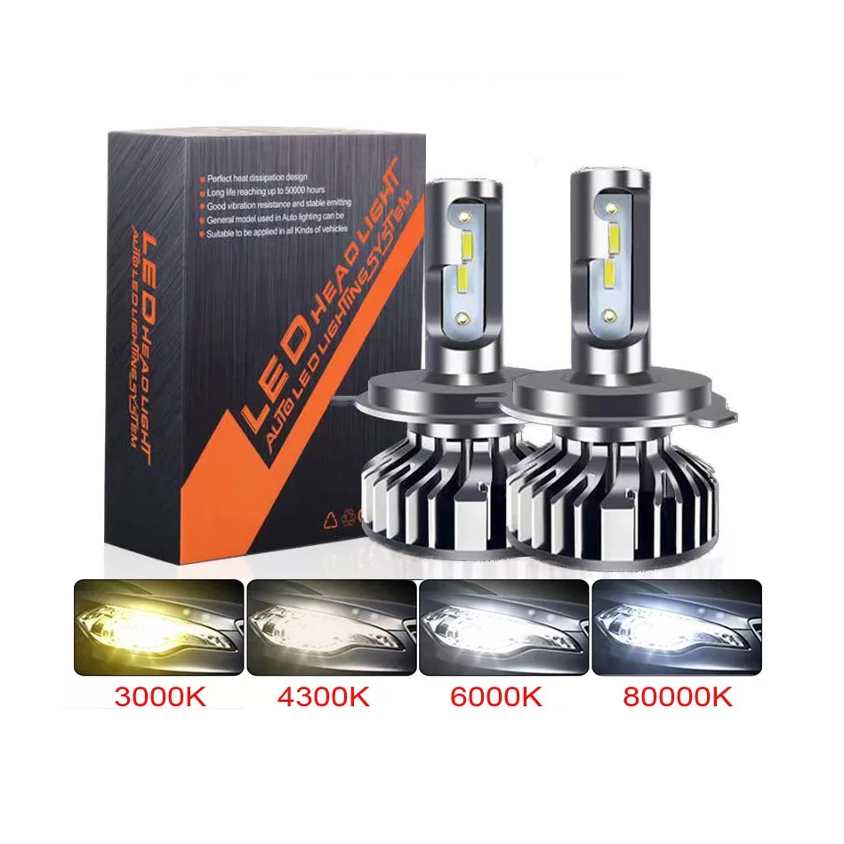 2PCS H7 H4 led 20000LM Headlight CSP Chip LED H1 H11 H8 H9 9005 9006 9004 9012 3000K 4300K 6000K 8000K Headlights Bulb
2PCS H7 H4 led 20000LM Headlight CSP Chip LED H1 H11 H8 H9 9005 9006 9004 9012 3000K 4300K 6000K 8000K Headlights Bulb