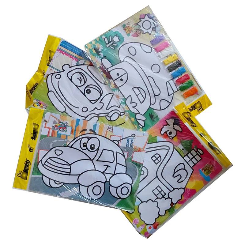 10pcs/Lot Cute Colorful Kids Drawing Toys Sand Painting Images Diy Craft Education Toy For Kid Diy Education Toy DF
10pcs/Lot Cute Colorful Kids Drawing Toys Sand Painting Images Diy Craft Education Toy For Kid Diy Education Toy DF