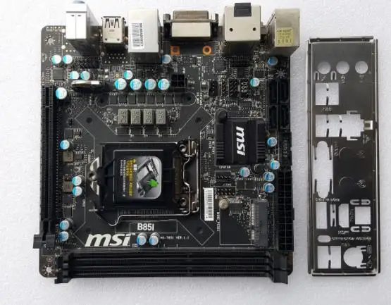 Материнская плата MSI B85I LGA 1150 Mini-itx 17*17 Mini B85 оригинальные Материнские платы