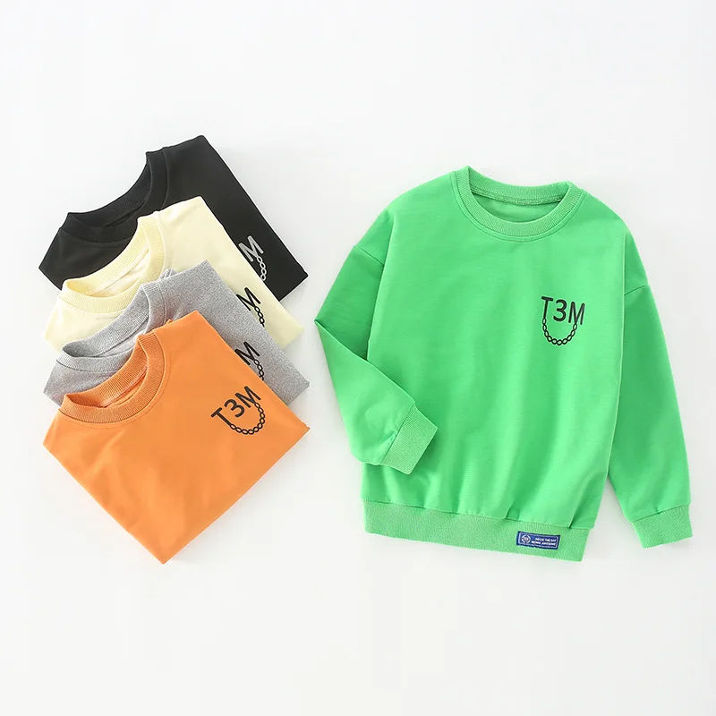 Boys Sweatshirt Spring 2022 Spring Autumn Teenagers Hoodies Children's Long Sleeve T-shirt Big Children's Clothing Korean Style
Boys Sweatshirt Spring 2022 Spring Autumn Teenagers Hoodies Children's Long Sleeve T-shirt Big Children's Clothing Korean Style