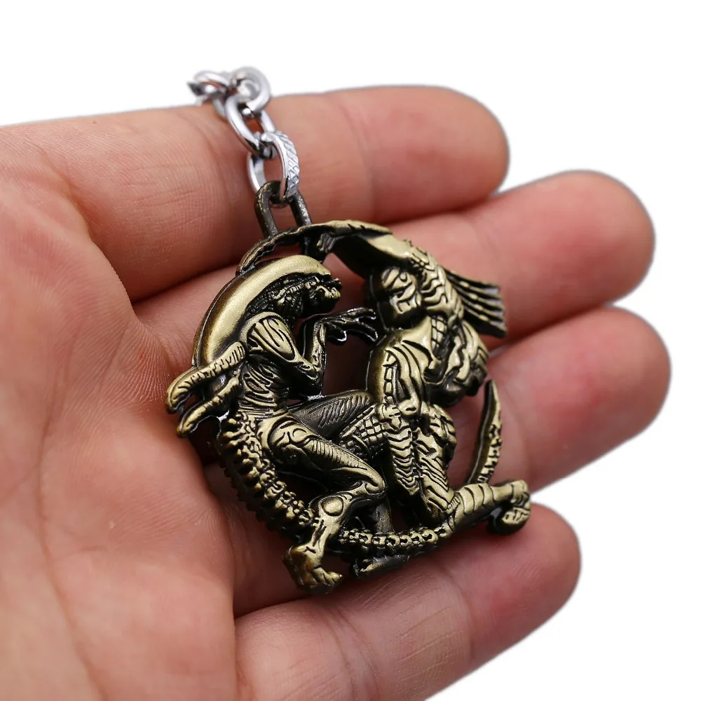 Alien Predator Keychain Keyring Fashion Movie Key Ring Holder Chaveiro Key Chain Pendant Men Gift Jewelry Accessories
Alien Predator Keychain Keyring Fashion Movie Key Ring Holder Chaveiro Key Chain Pendant Men Gift Jewelry Accessories