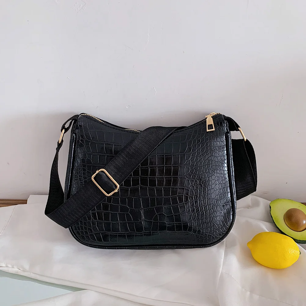 Casual PU Leather Shoulder Handbags Daily Women Alligator Pattern Top-handle Bag Travel Shopping Clutch Hobo Crossbody Bags New
Casual PU Leather Shoulder Handbags Daily Women Alligator Pattern Top-handle Bag Travel Shopping Clutch Hobo Crossbody Bags New