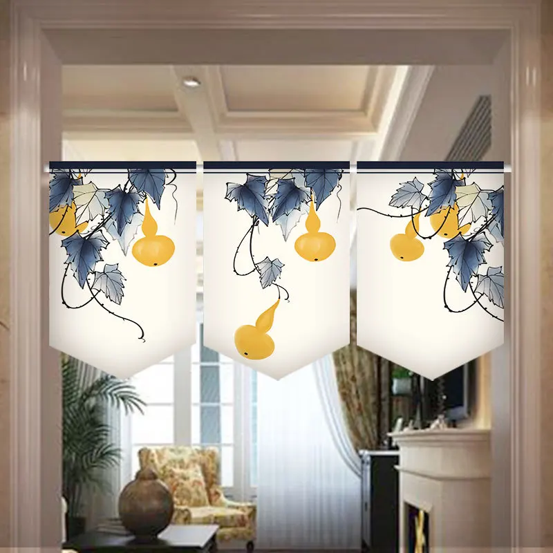 Chinese Triangle Flag Curtain Window Partition Kitchen Bedroom Study Decorative Fengshui Hanging Half Short Hanging Curtains
Chinese Triangle Flag Curtain Window Partition Kitchen Bedroom Study Decorative Fengshui Hanging Half Short Hanging Curtains