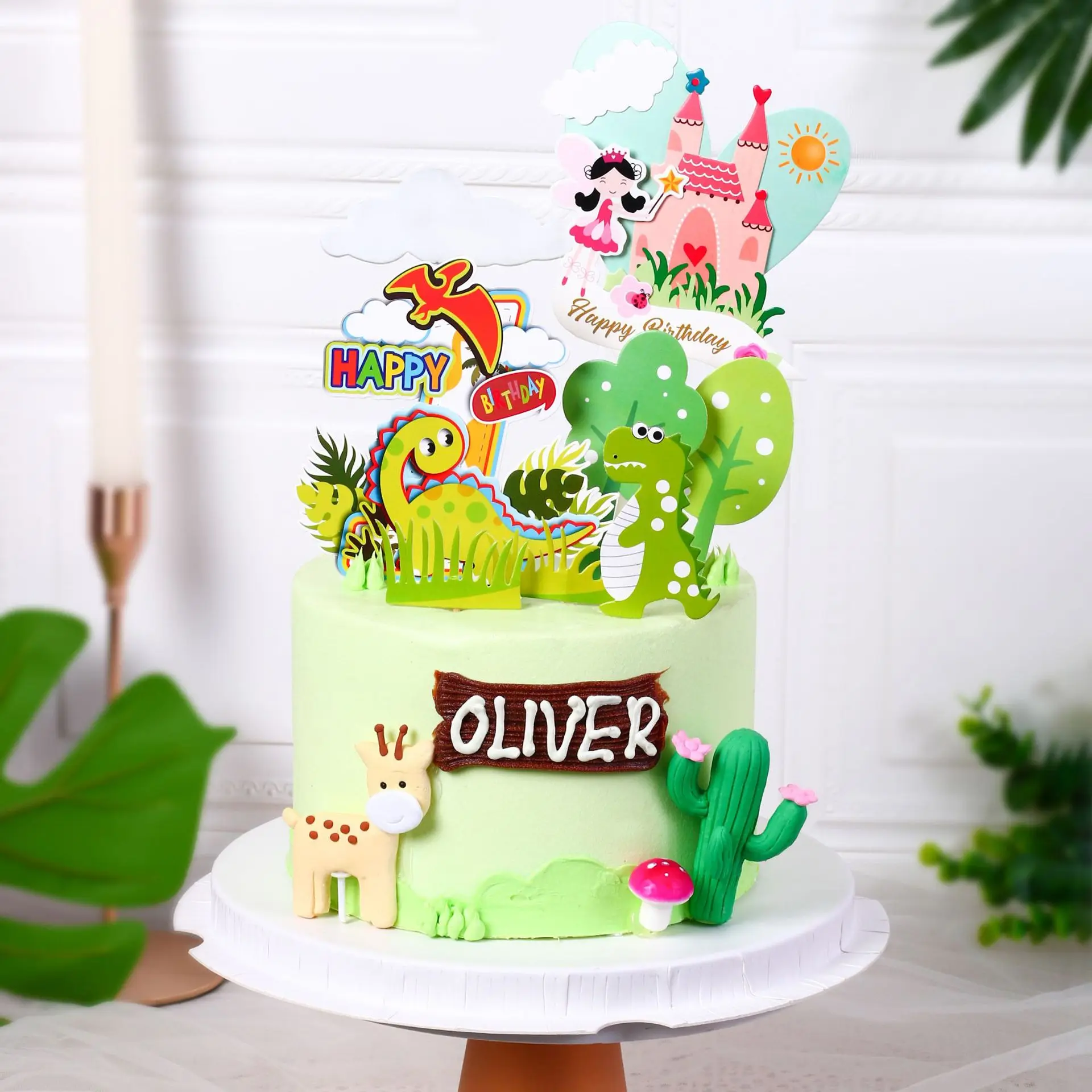Dinosaur Cake Topper Flags Castle Girl Cupcake Toppers Kids Happy Birthday Party Dessert Decoration Wedding Baking Supplies DIY
Dinosaur Cake Topper Flags Castle Girl Cupcake Toppers Kids Happy Birthday Party Dessert Decoration Wedding Baking Supplies DIY