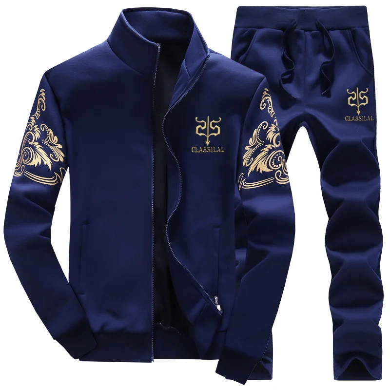 Tracksuit Autumn Men Sets Polyester Sweatshirt 2021 Spring Jacket Running Pants Casual Men's Brand Clothing Printed Sportswear
Tracksuit Autumn Men Sets Polyester Sweatshirt 2021 Spring Jacket Running Pants Casual Men's Brand Clothing Printed Sportswear