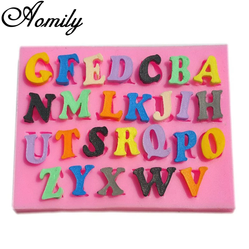 Aomily Alphabet Silicone Mold Chocolate Mousse Jelly Candy Cake Mold DIY Pastry Ice Block Soap Mould Baking Tool Cristmas Decor
Aomily Alphabet Silicone Mold Chocolate Mousse Jelly Candy Cake Mold DIY Pastry Ice Block Soap Mould Baking Tool Cristmas Decor