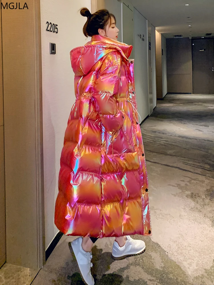 Colorful Down Padded Jacket Women Long Section Disposable Bright Face Waist Thickened 2020 New Winter White Padded Jacket
Colorful Down Padded Jacket Women Long Section Disposable Bright Face Waist Thickened 2020 New Winter White Padded Jacket