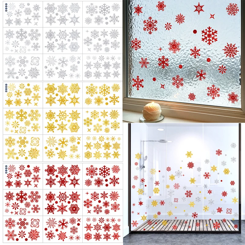 9pc set Merry Christmas Decorations for Home Silver Snowflake Wall Window Stickers Navidad Xmas 2021 Happy New Year Gifts
9pc set Merry Christmas Decorations for Home Silver Snowflake Wall Window Stickers Navidad Xmas 2021 Happy New Year Gifts
