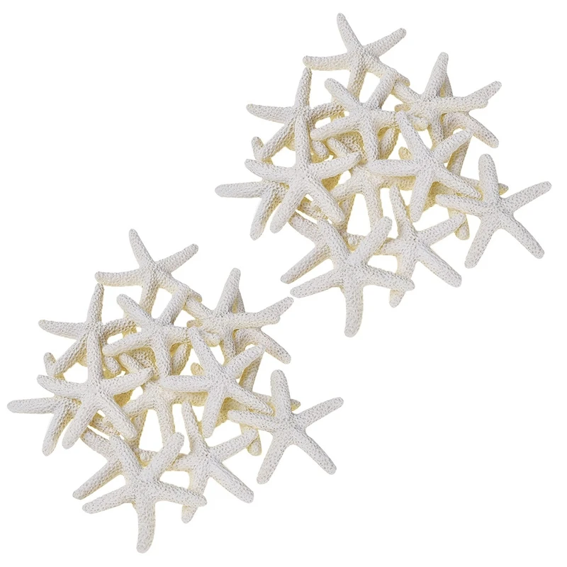 

15 30 Pieces creamy white Pencil Finger Starfish for Wedding Decor, Home Decor And Craft Project