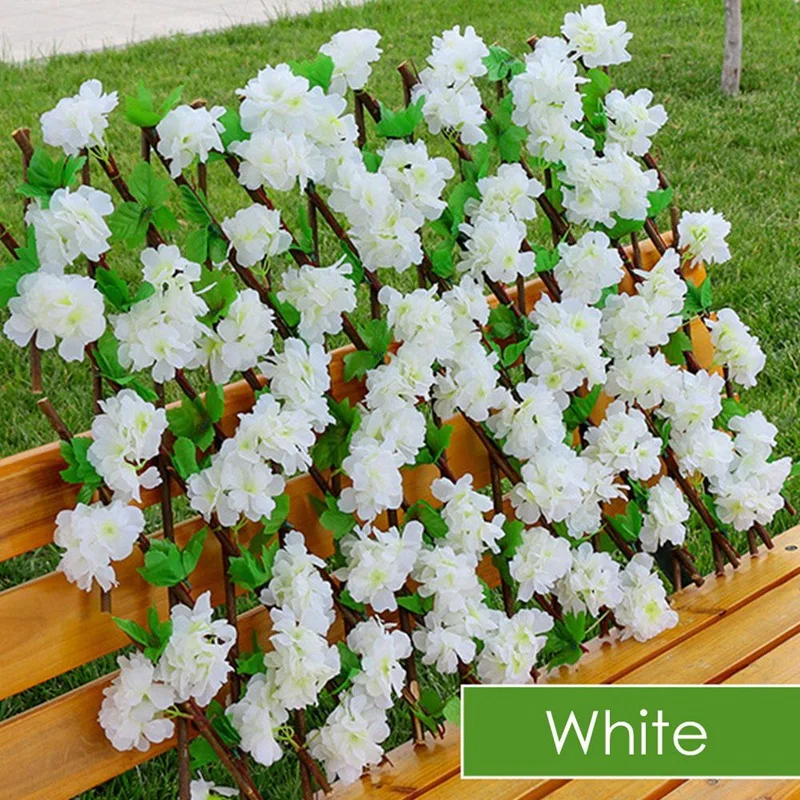 Garden Fence Willow Wooden Hedge with Artificial Flower Leaves Garden Decoration Sning Expanding Trellis
Garden Fence Willow Wooden Hedge with Artificial Flower Leaves Garden Decoration Sning Expanding Trellis
