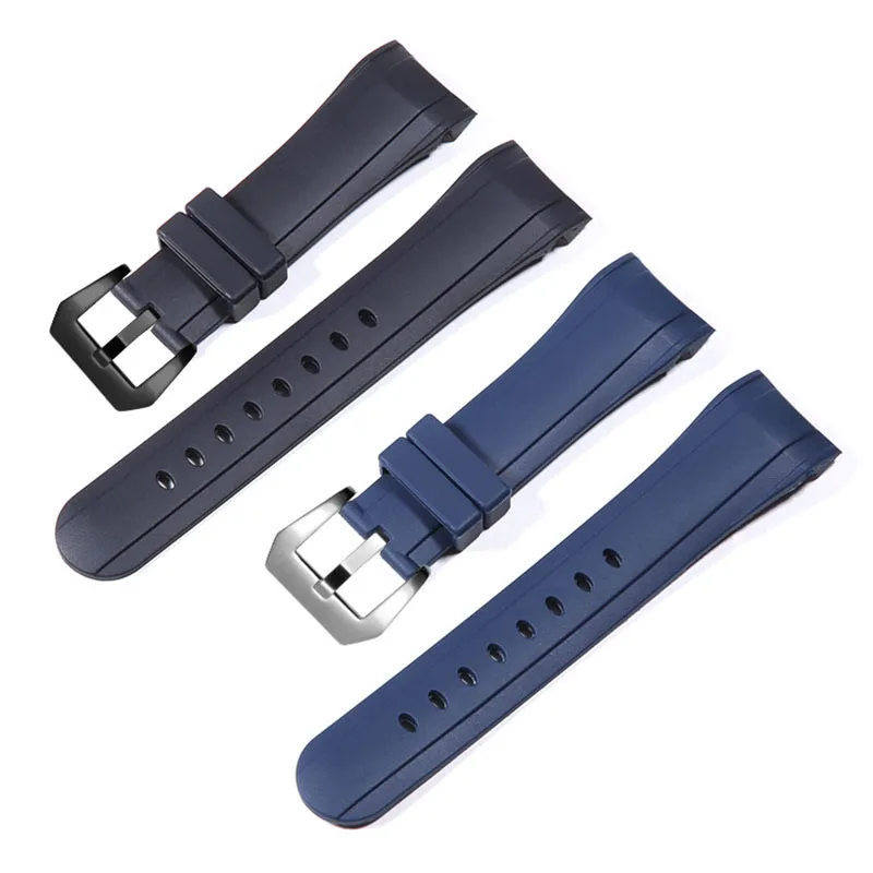 Luxury Blue Black 24mm Silicone watchband For Graham strap Racing Bent Watch band Rubber Bracelet with stainless steel buckle
Luxury Blue Black 24mm Silicone watchband For Graham strap Racing Bent Watch band Rubber Bracelet with stainless steel buckle