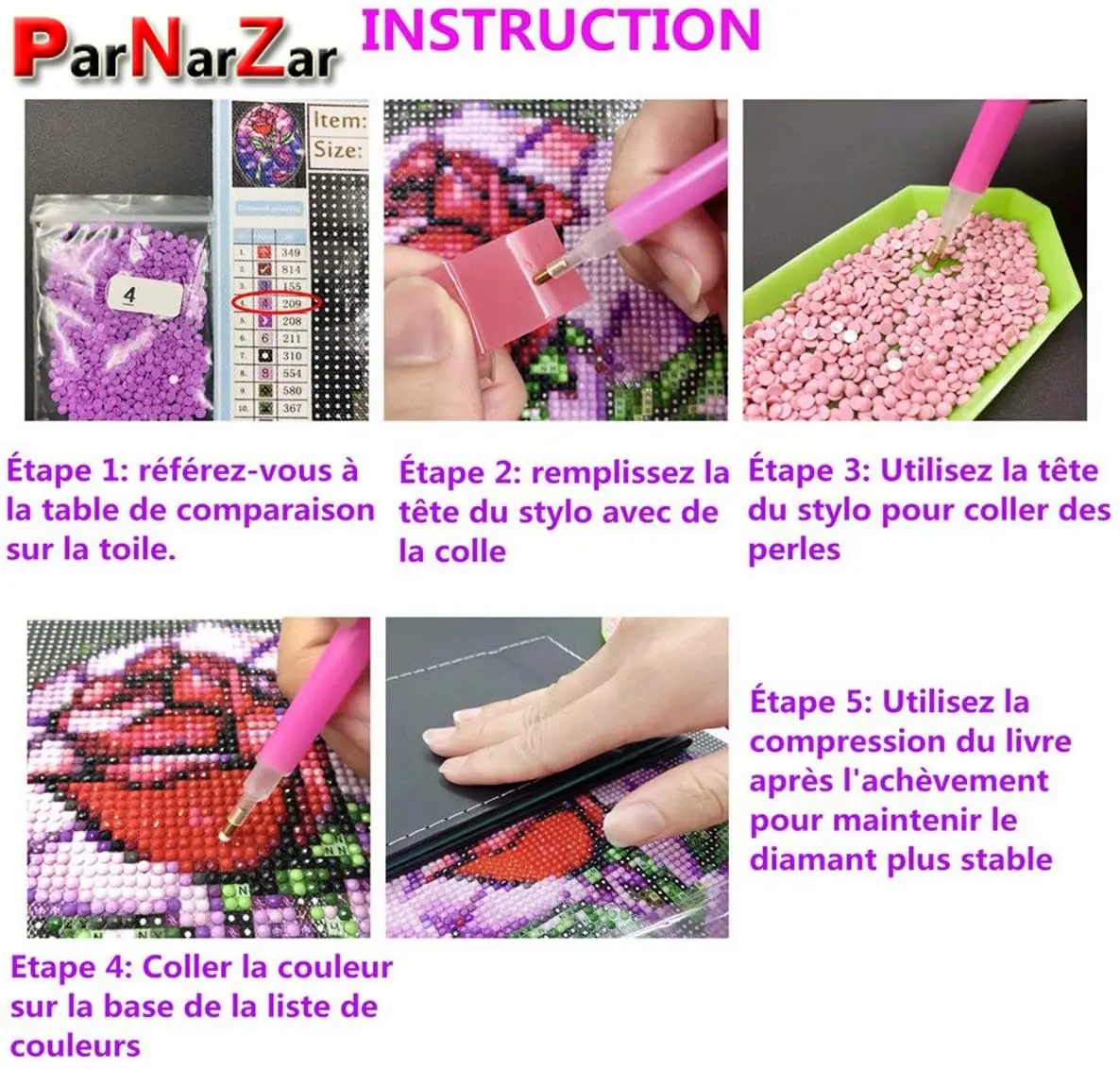 ParNarZar 5D DIY Diamond Painting Kits Full Drill Eye Embroidery Diamond Kit Complete For Home/Salon Decoration
ParNarZar 5D DIY Diamond Painting Kits Full Drill Eye Embroidery Diamond Kit Complete For Home/Salon Decoration