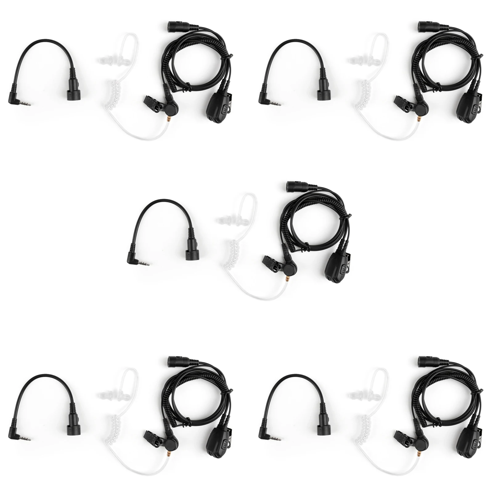 Artudatech 5Pcs 3.5mm Covert Acoustic Air Tube Headset For YAESU VX1R VX160 VX168 VX 1R 160 168 Radio
Artudatech 5Pcs 3.5mm Covert Acoustic Air Tube Headset For YAESU VX1R VX160 VX168 VX 1R 160 168 Radio