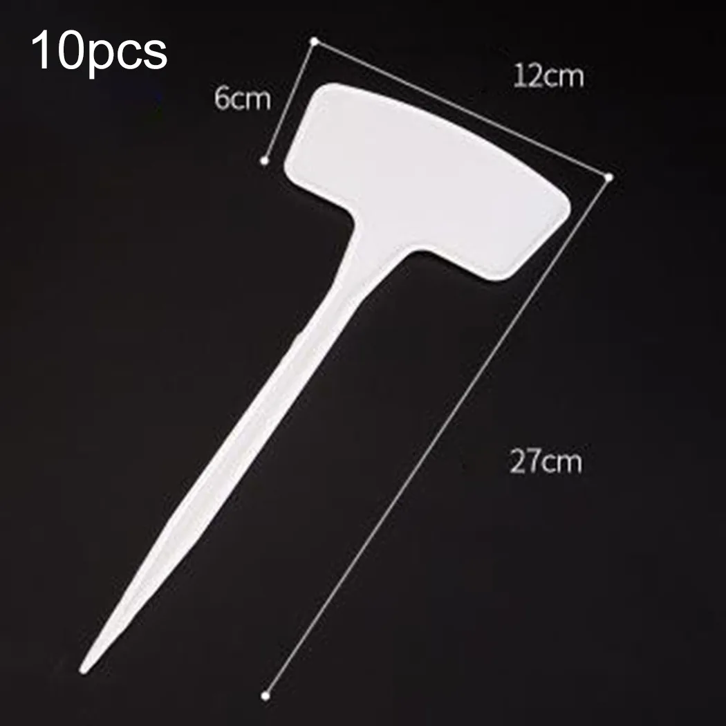 10 Pcs * Plant Tags T-type PP Plastic Nursery Garden Plant Label Flower Tag Marker Stick 27/36CMCM High Quality
10 Pcs * Plant Tags T-type PP Plastic Nursery Garden Plant Label Flower Tag Marker Stick 27/36CMCM High Quality