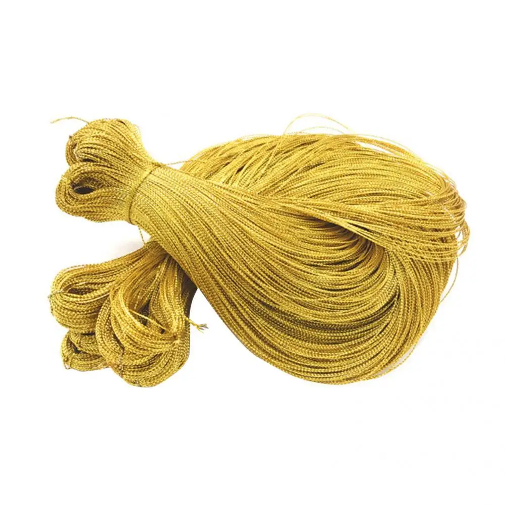 1 Bundle Reliable 100m Durable Firm Packaging Cord Two Colors Optional Gift Packaging String Convenient for Birthday
1 Bundle Reliable 100m Durable Firm Packaging Cord Two Colors Optional Gift Packaging String Convenient for Birthday