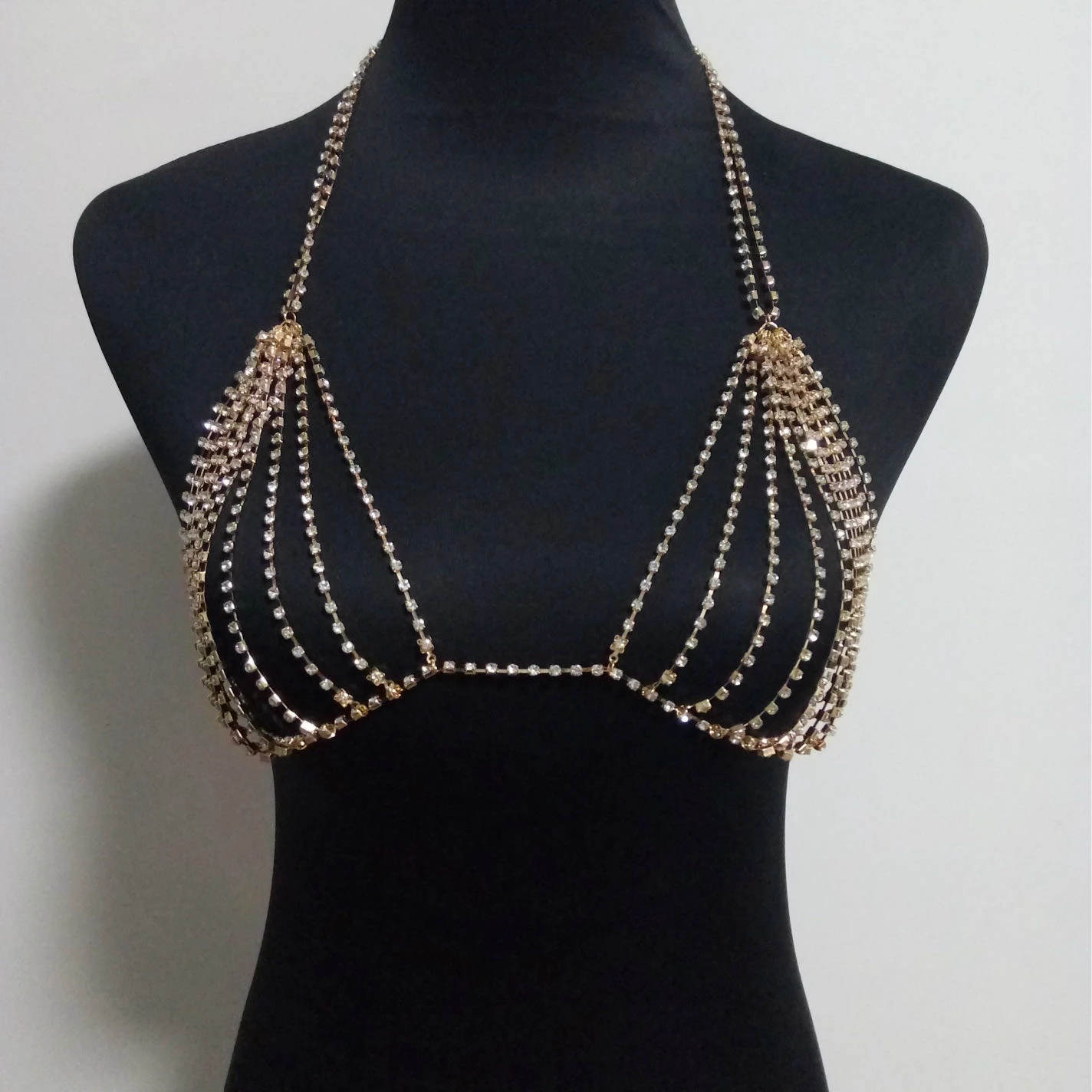 Body Jewelry sexy diamond body chain personality multi-layer bikini chain for women
Body Jewelry sexy diamond body chain personality multi-layer bikini chain for women