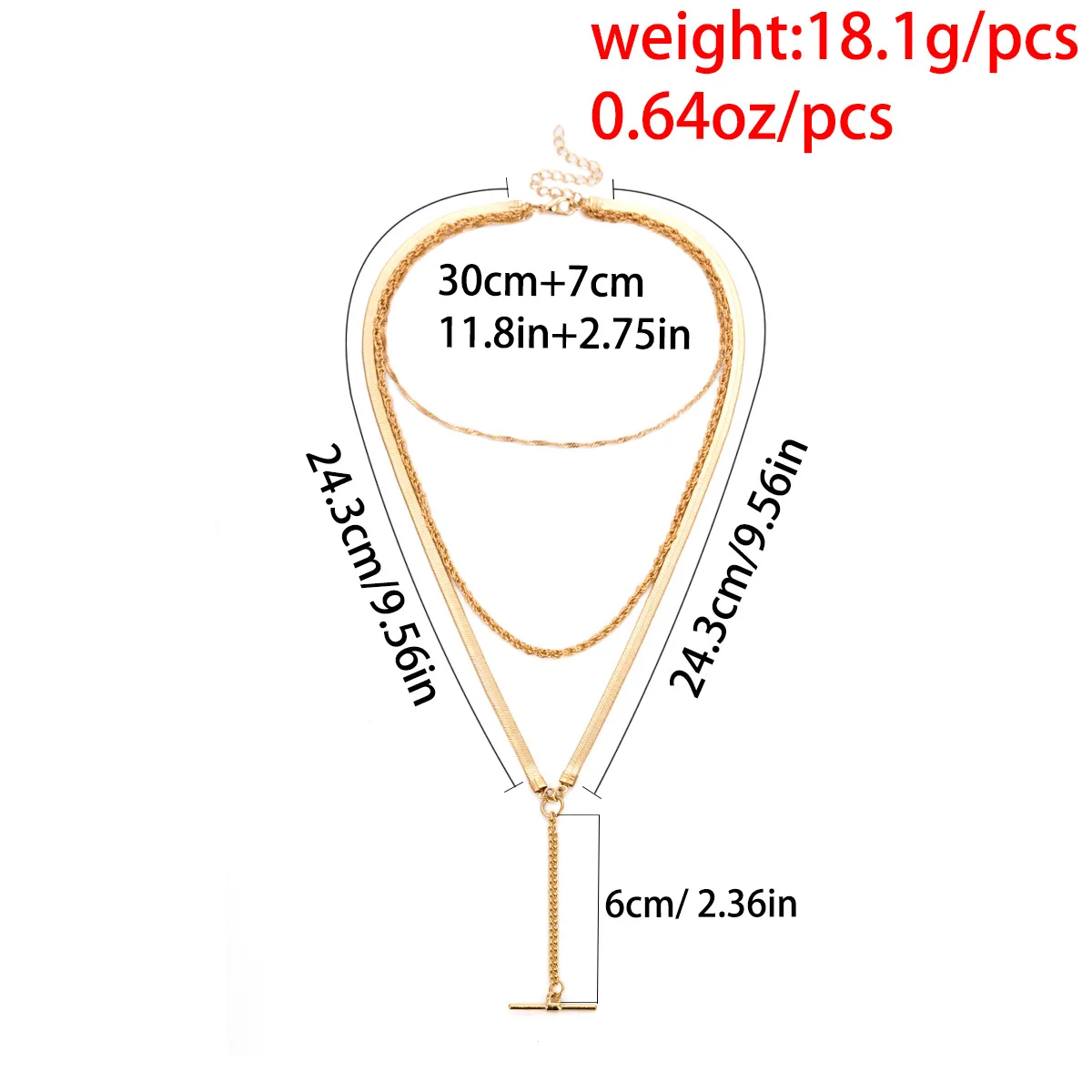 Visisap Simple Thin Stylish Geometric Female Necklace Multi-element Chain Multilayer Metal Pendant Necklaces Dropshipping XR2362
Visisap Simple Thin Stylish Geometric Female Necklace Multi-element Chain Multilayer Metal Pendant Necklaces Dropshipping XR2362