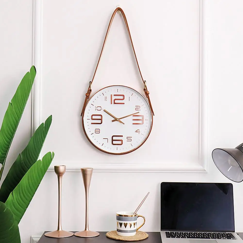 Nordic Round Dial Silent Wall Hanging Quartz Clock Home Living Room Bedroom Decoration
Nordic Round Dial Silent Wall Hanging Quartz Clock Home Living Room Bedroom Decoration