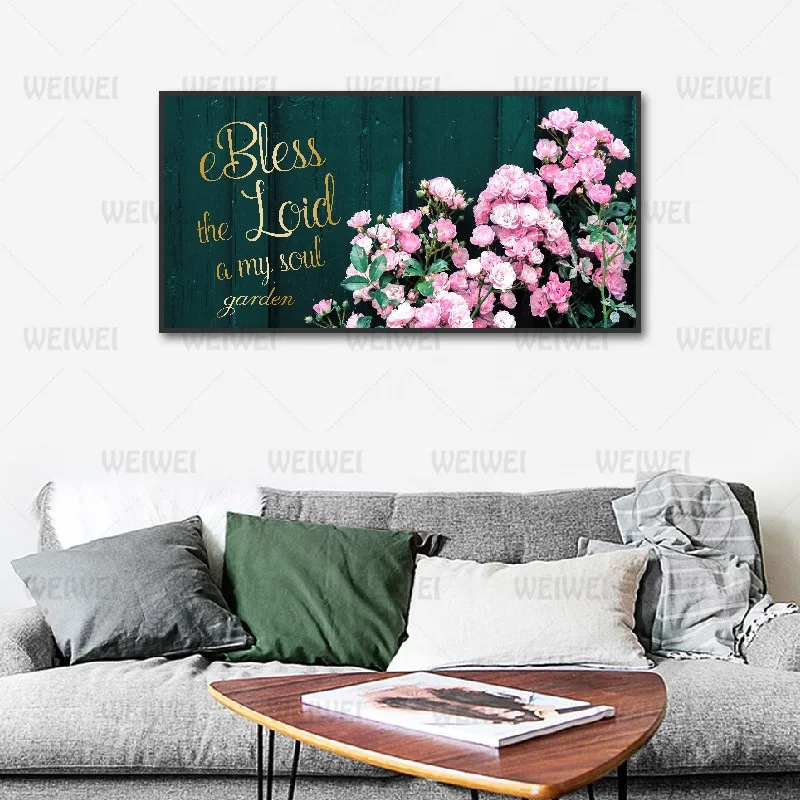 Plant Painting Leaves and Flowers Green and Pink Poster Home Decoration Canvas Painting for Bedroom and Living Room
Plant Painting Leaves and Flowers Green and Pink Poster Home Decoration Canvas Painting for Bedroom and Living Room