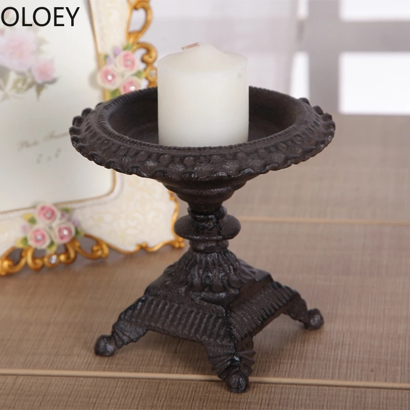 Retro Candle Stands Holder Candlestick Metal Iron Crafts Classic Old Votive Candle Holders Home Christmas Decorations for Home
Retro Candle Stands Holder Candlestick Metal Iron Crafts Classic Old Votive Candle Holders Home Christmas Decorations for Home