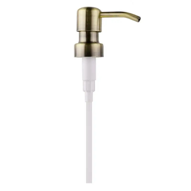 Metal DIY Soap Pump Liquid Lotion Dispenser Replacement Head Jar Tube For Bathroom Kitchen Replace Bottle
Metal DIY Soap Pump Liquid Lotion Dispenser Replacement Head Jar Tube For Bathroom Kitchen Replace Bottle