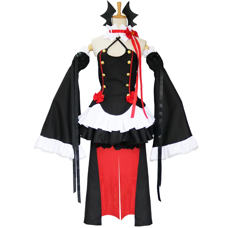 Anime Seraph of the end Krul Tepes Wigs Cosplay Costumes Lolita Dress Vampire Uniforms For Halloween Party 
Anime Seraph of the end Krul Tepes Wigs Cosplay Costumes Lolita Dress Vampire Uniforms For Halloween Party