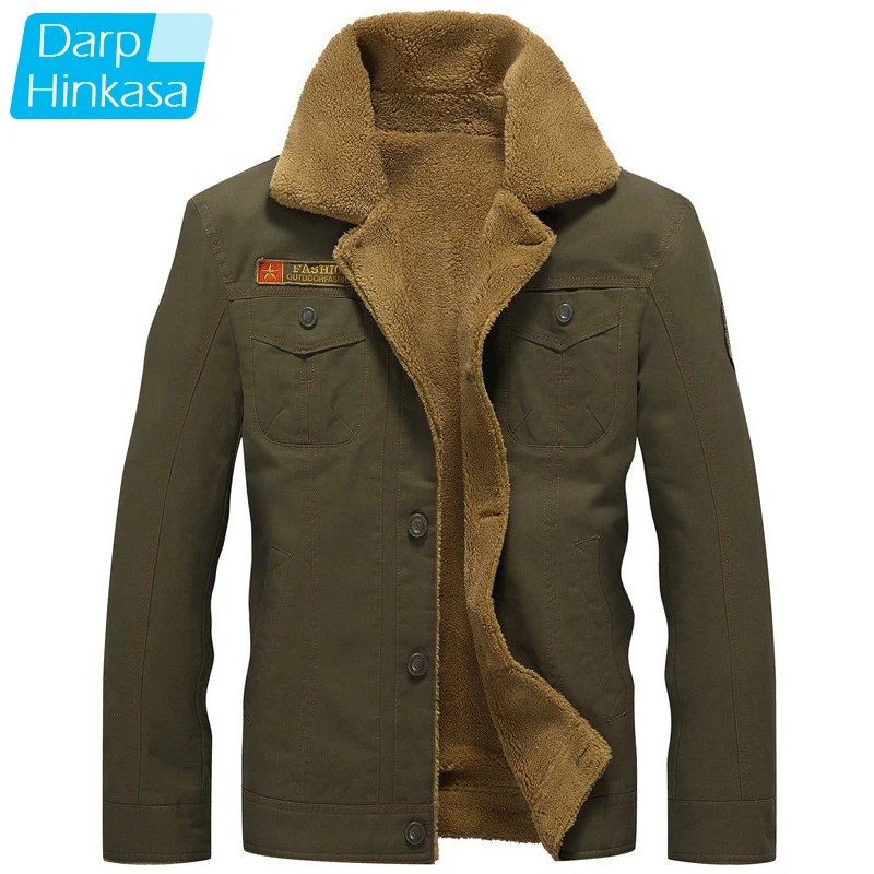 FAKUNTN 2021 Winter Bomber Jacket Men Air Force Pilot Jacket Warm Men Fur Collar Men Army Tactical Fleece Parkas Jacket Coat
FAKUNTN 2021 Winter Bomber Jacket Men Air Force Pilot Jacket Warm Men Fur Collar Men Army Tactical Fleece Parkas Jacket Coat