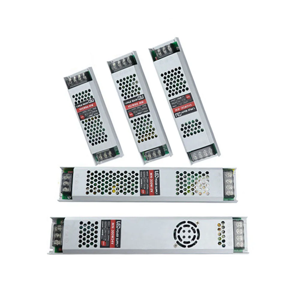 Led Strip Ultra Thin 24V/12V Power SuppIy 60/100/150/200/300W Led Driver Power Adapter EIectronic Transformer
Led Strip Ultra Thin 24V/12V Power SuppIy 60/100/150/200/300W Led Driver Power Adapter EIectronic Transformer
