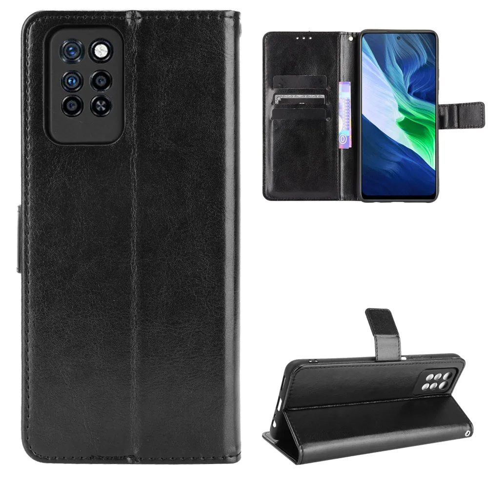 Fashion Wallet PU Leather Case Cover For Infinix Note 10 Pro Flip Protective Phone Back Shell Slots For Infinix Note 10 Pro NFC
Fashion Wallet PU Leather Case Cover For Infinix Note 10 Pro Flip Protective Phone Back Shell Slots For Infinix Note 10 Pro NFC